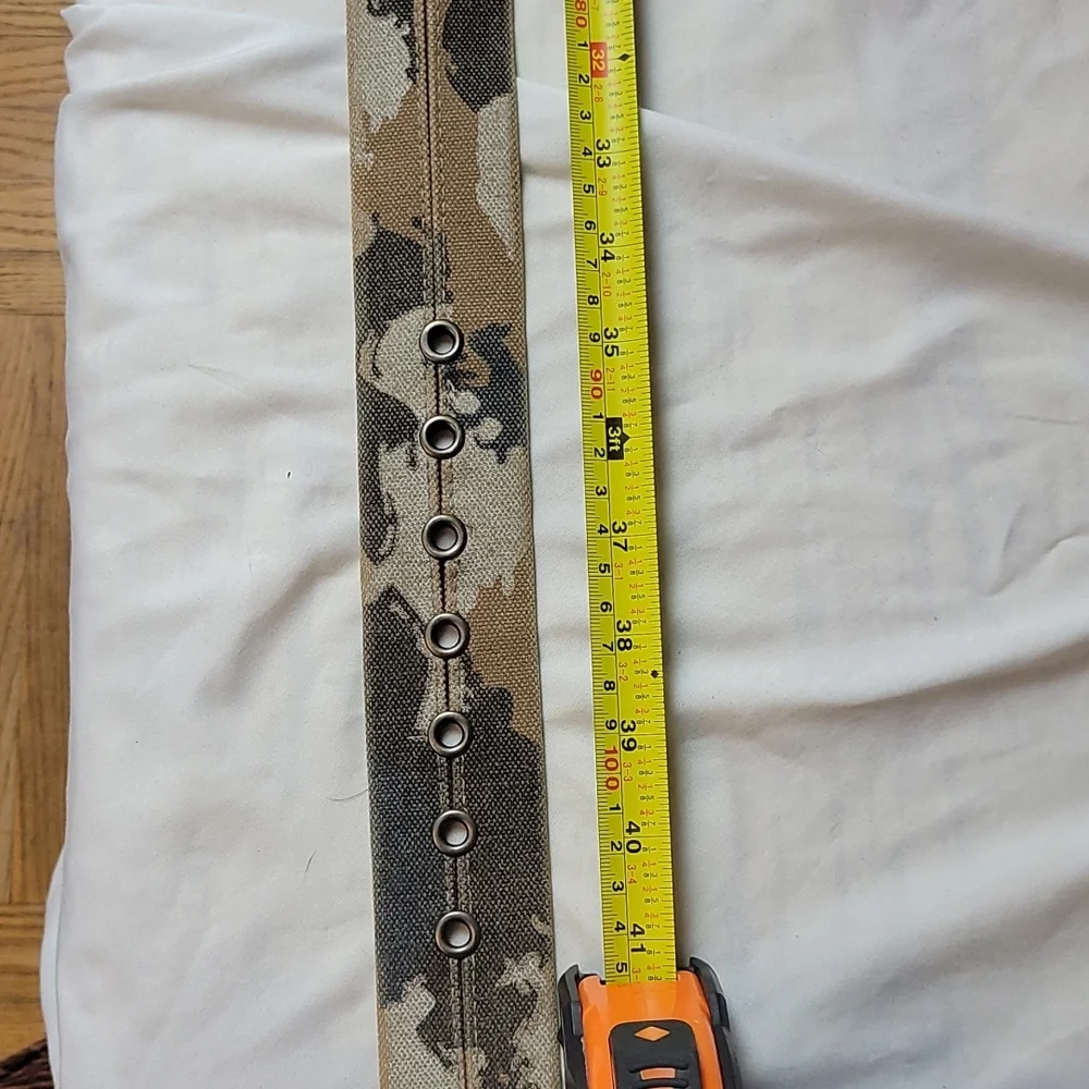 CAMO Woven Canvas Buckle Large
